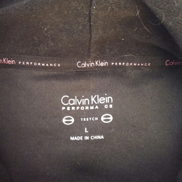 Calvin Klein Polar Fleece Cropped Hoodie - Picture 3 of 5